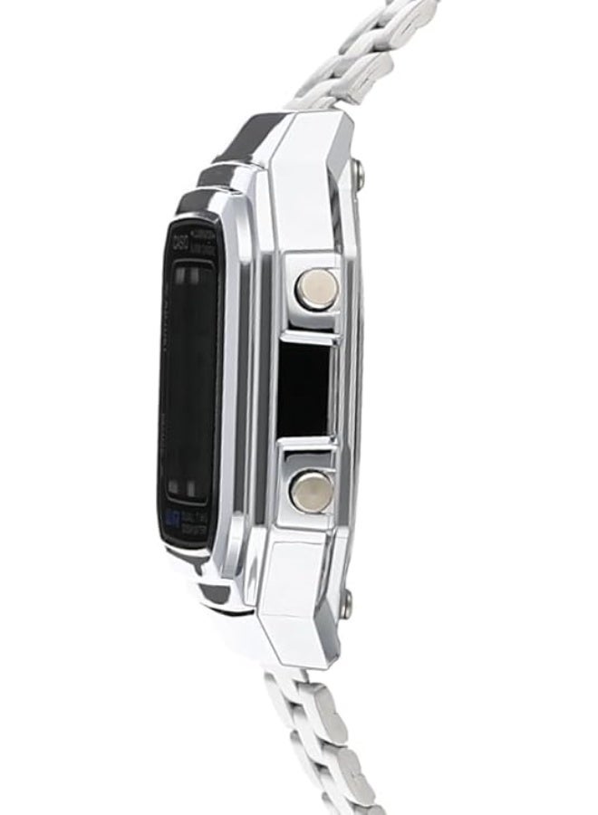 Casio Vintage Unisex Quartz Stainless Steel Digital Watch A178WA-1ADF - Image 1