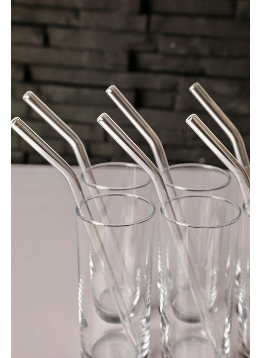 12-Piece Glass Straws and Straw Cleaning Brush, Thick Glass Straws - pzsku/Z2DB1ACCA61BA745F023EZ/45/_/1737174397/9cac5a6b-678a-4771-bf0b-b5d6f05befb5