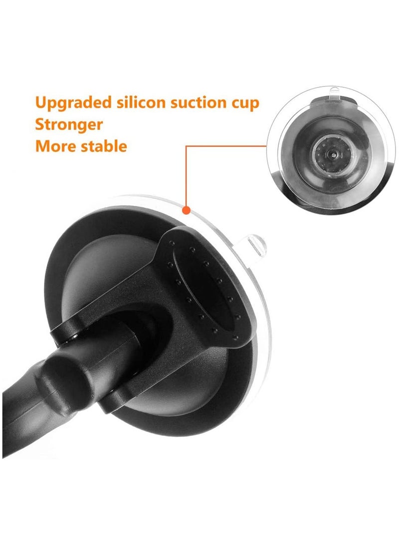 مرآة المقعد الخلفي للسيارة للأطفال، مرآة الرؤية الخلفية القابلة للتعديل بزاوية 360 درجة مع كوب شفط قوي لسلامة الطفل من أجل رؤية واضحة للطفل في مقعد السيارة المواجه للخلف - Image 2