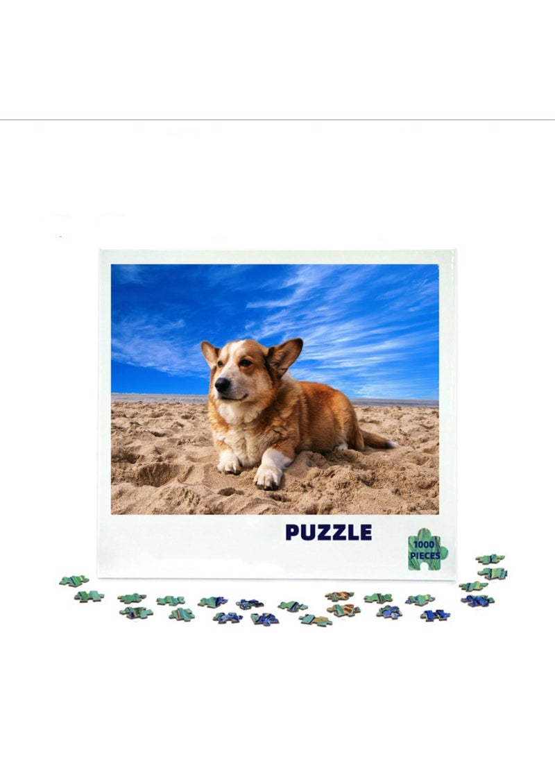 Anna 1000-Piece Thick Paper Puzzle for Stress Relief and Decoration - Image 1