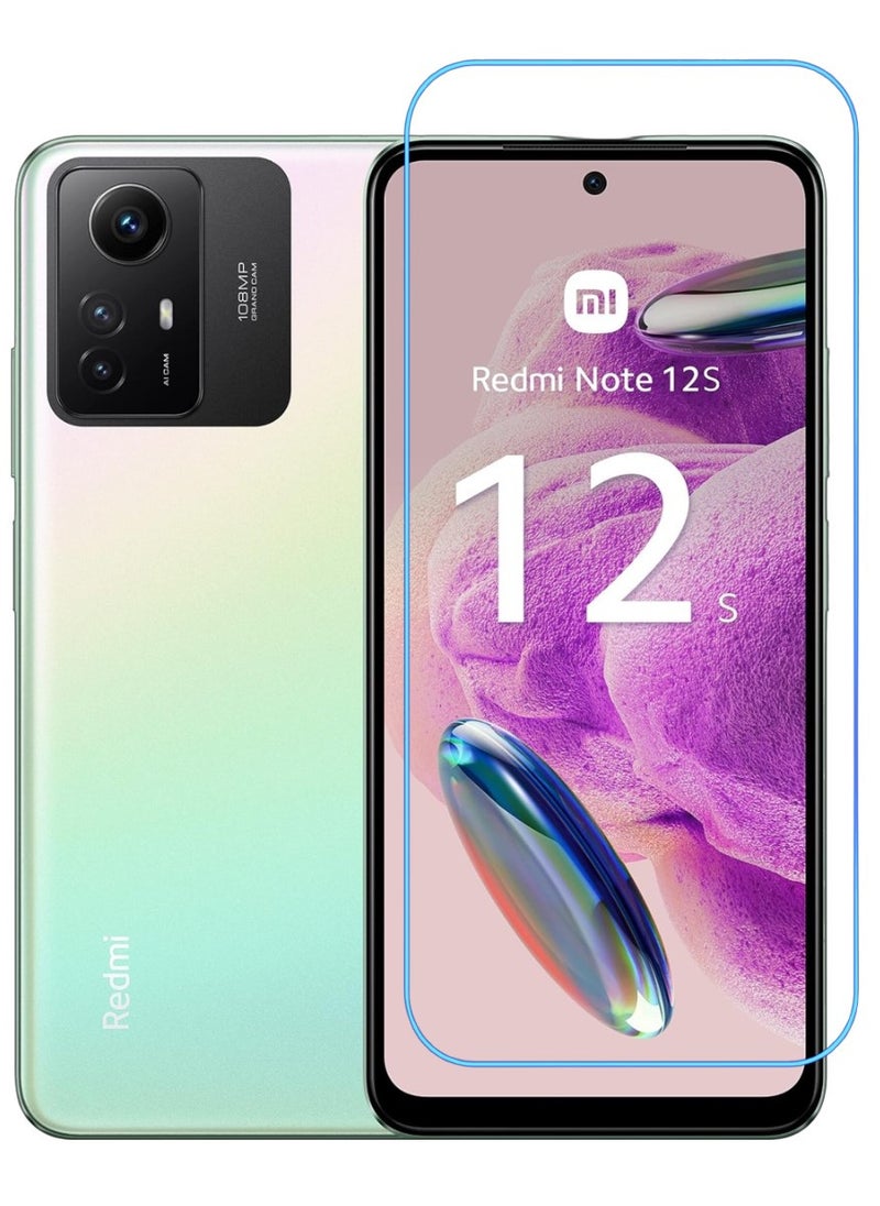 ACLIX Antistatic ESD Dustproof Premium Quality High Definition Clear Tempered Glass Screen Protector Designed For Xiaomi Redmi Note 12S - Image 1