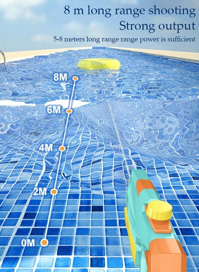 DUNISO Electric Water Gun for Kids, 2 Modes Large Capacity Squirt Guns Water Blaster Toy, Automatic, Safe, Easy to Use, Summer Gift for Adults Kids Outdoor Party Activity - Image 4