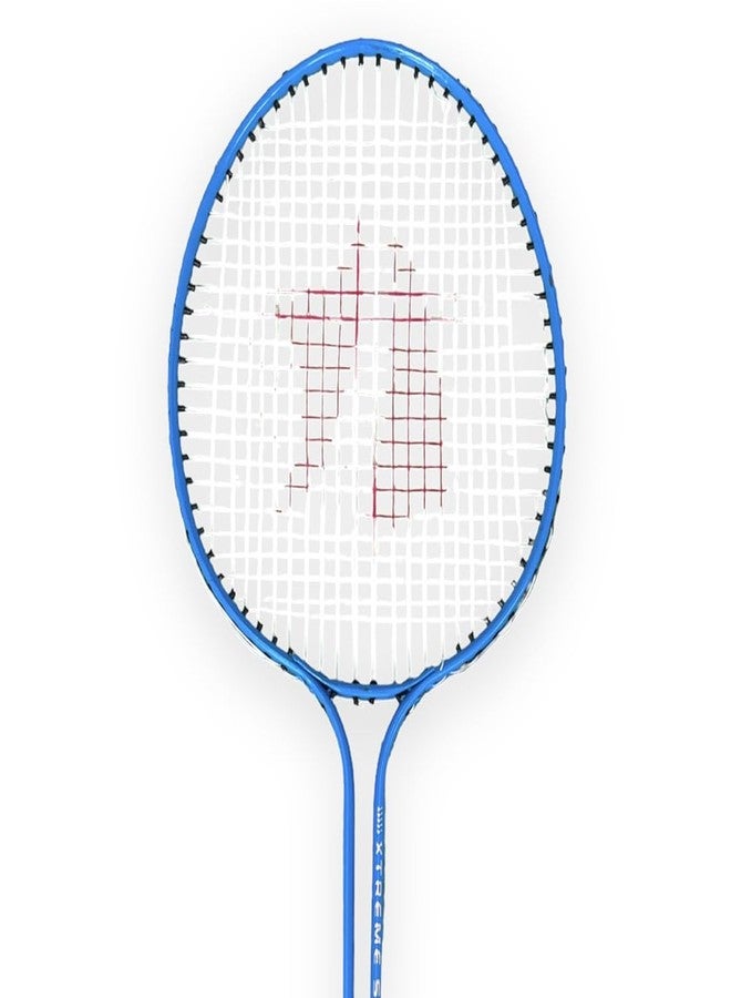 Airic Xtreme Double Shaft Raquets with Feather Shuttles Badminton Kit - Image 4