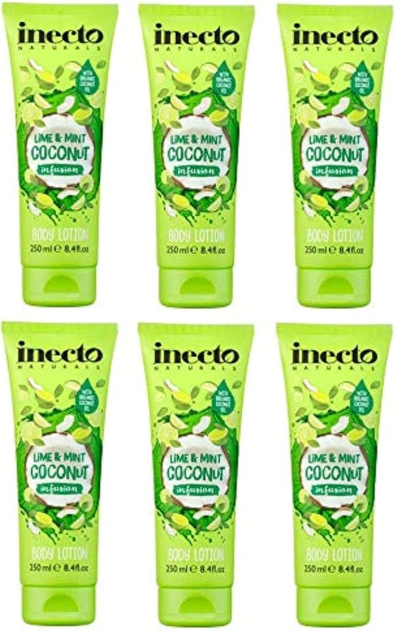 Inecto Infusion Lime & Mint Coconut Body Lotion 250Ml