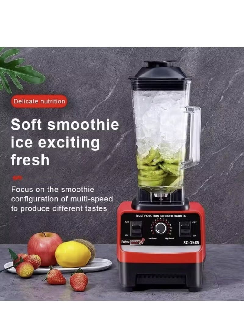 SILVER CREST 2-in-1 Multi-Function High-Speed Electric Blender & Grain Grinder – 2.5L, 50,000 RPM - Image 3