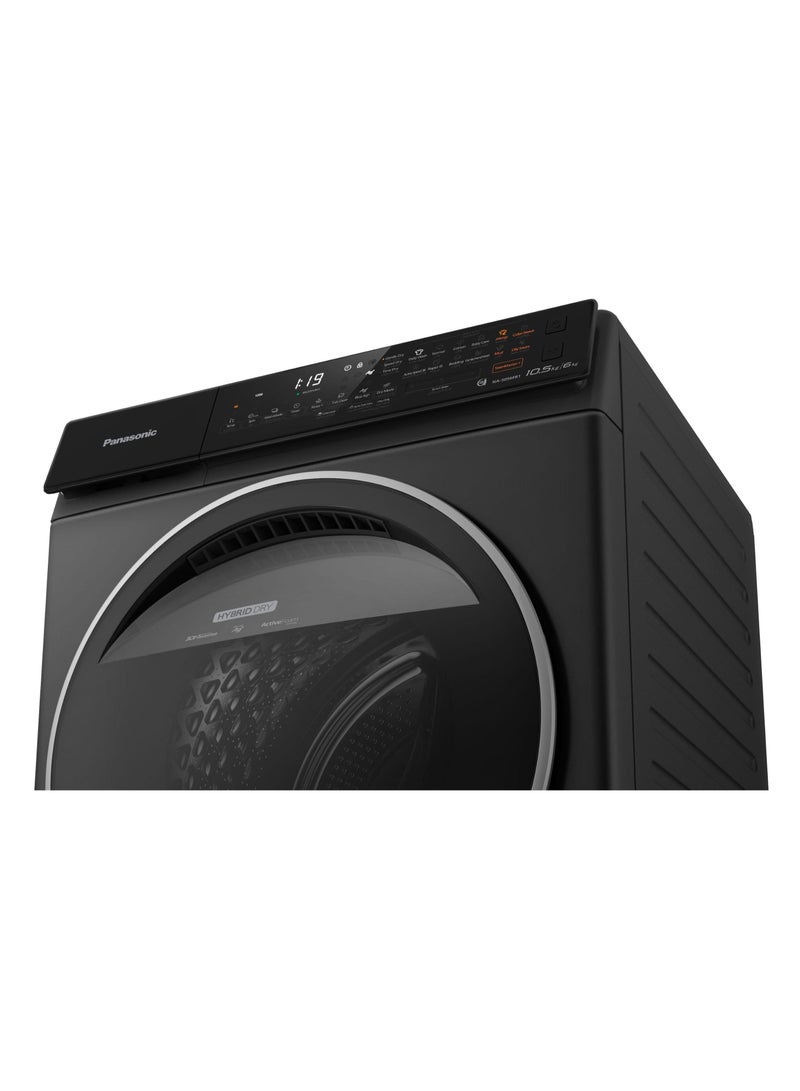 Panasonic Front Load Washer  Dryer10.56 Kg Hybrid DryEco Navi 3Di Inverter Dark Grey NA-S056FR2BK Dark Grey - Image 3