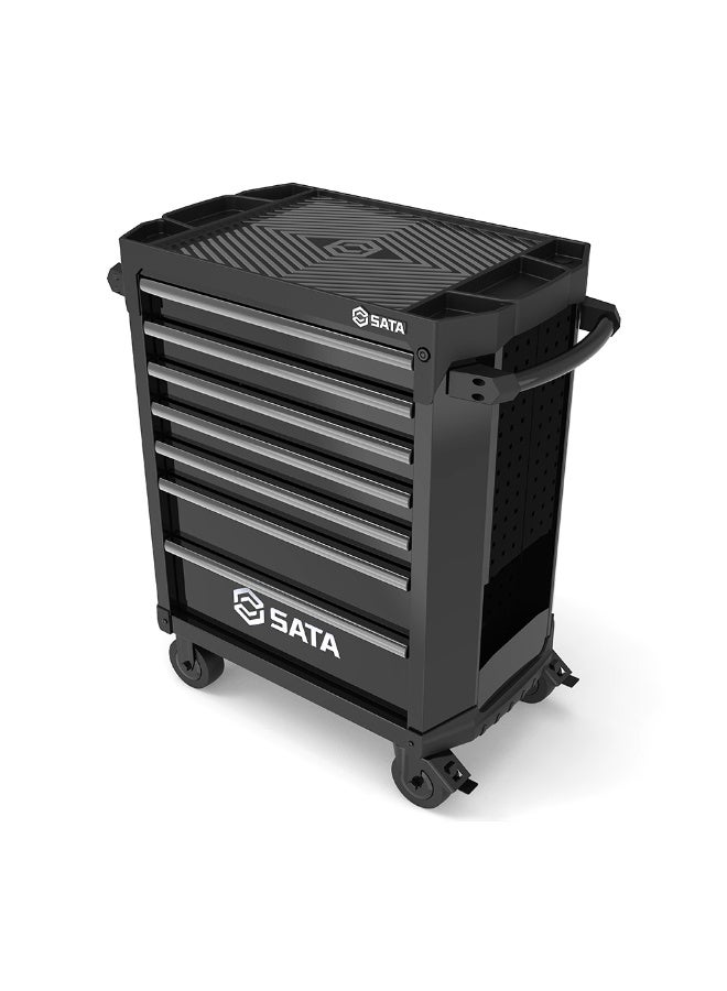 Sata SATA ST95113G-B 7 Drawer Roller Cabinet - Pro Black  - Image 1