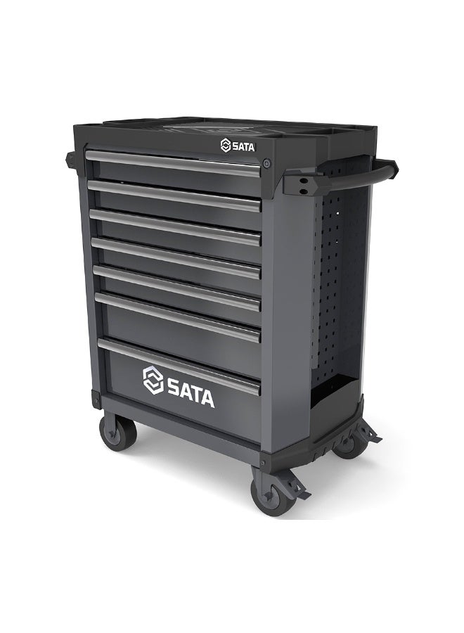Sata SATA ST95113G-B 7 Drawer Roller Cabinet - Pro Black  - Image 4