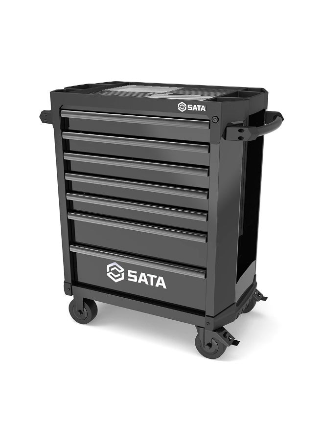 Sata SATA ST95113G-B 7 Drawer Roller Cabinet - Pro Black  - Image 3
