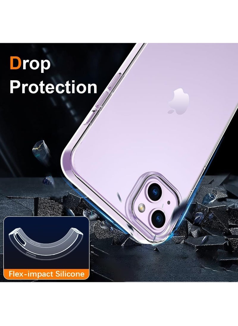 BORTONY - iPhone 15 Plus Case Cover Slim Non-Yellowing Anti-Scratch Shockproof Crystal Clear Phone Case for Apple iPhone 15 Plus 6.7 inch - Image 1