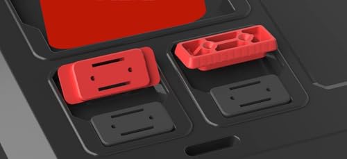 NyVoozy Feet Mounting System, Mounting Feet for Milwaukee Packout, Mounting Feet for Milwaukee Packout System (Black) - 10Pack - Image 5