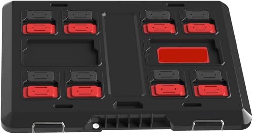 NyVoozy Feet Mounting System, Mounting Feet for Milwaukee Packout, Mounting Feet for Milwaukee Packout System (Black) - 10Pack - Image 4