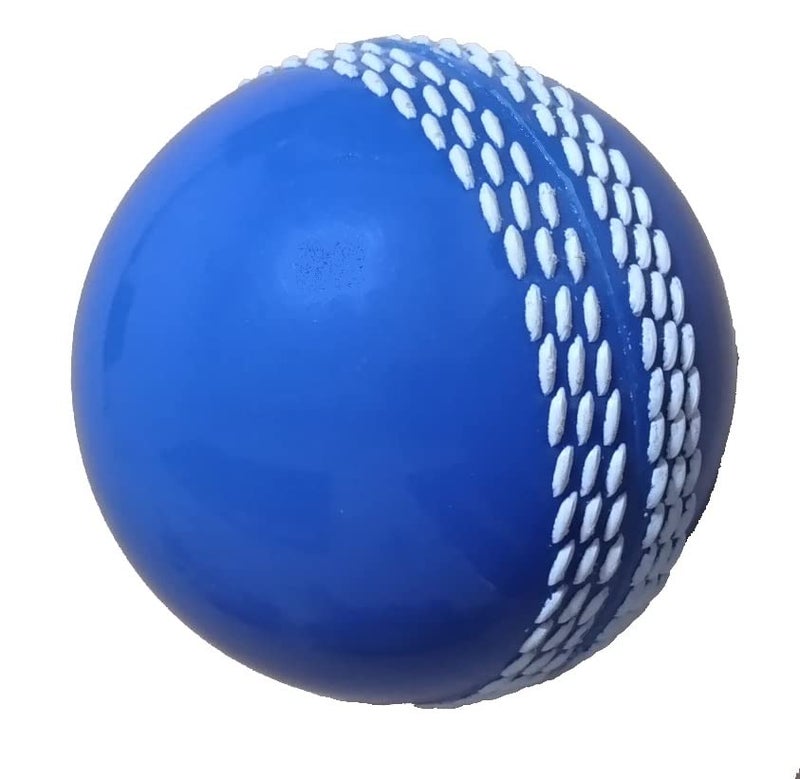 TIMA Synthetic Cricket Ball Poly Hard Cricket Balls - Indoor & Outdoor Training Cricket Ball for Coaching Practice (Blue Pack of 1) - Image 2