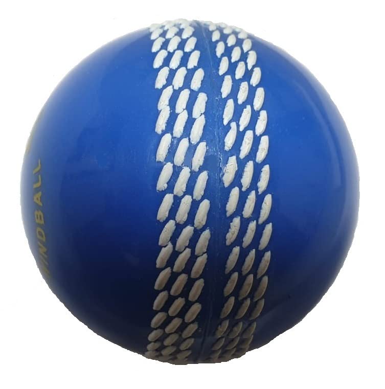 TIMA Synthetic Cricket Ball Poly Hard Cricket Balls - Indoor & Outdoor Training Cricket Ball for Coaching Practice (Blue Pack of 1) - Image 4