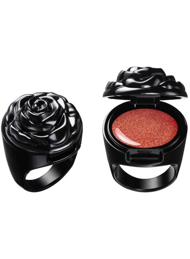 ANNA SUI Ring Rouge - Antique-Looking Lipstick Like Wearing an Accessory - Formulated with Highly Refractive and High-Viscosity Oil - 600 - Humming Orange - 0.80 oz. - Image 1