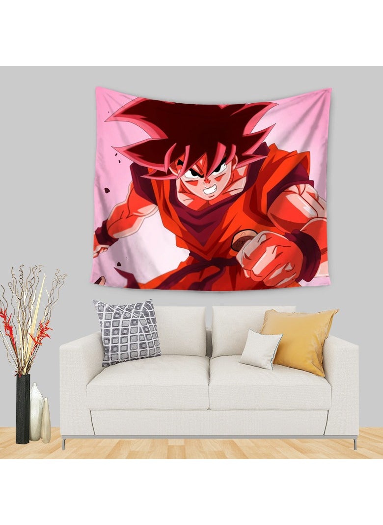 KUYING Dragon Ball Background Cloth Dormitory Room Renovation Bedhead Hanging Cloth 