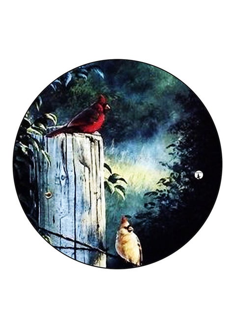 Birds Printed Mouse Pad Multicolour
