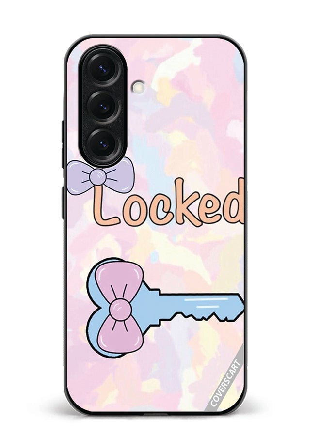 VR CREATIVE Protective Case Cover For Samsung Galaxy S25 Plus Locked Design Multicolour