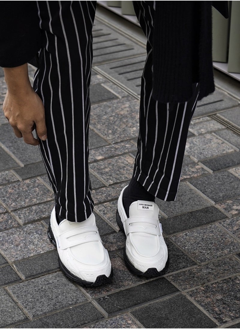 Junya Watanabe x New Balance 1906L Casual Loafers/Slip-on Athlesiure Shoes White For Women/Men/Students