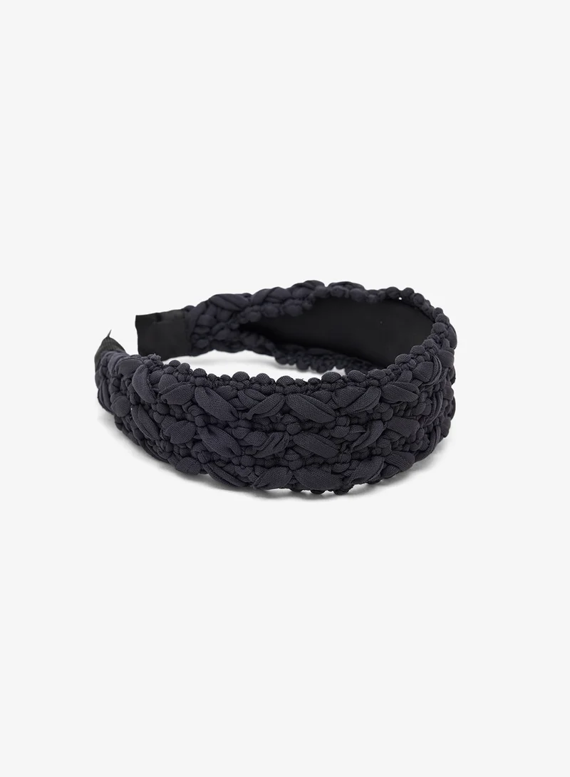 خزانة طوق شعر بنسيج منسوج