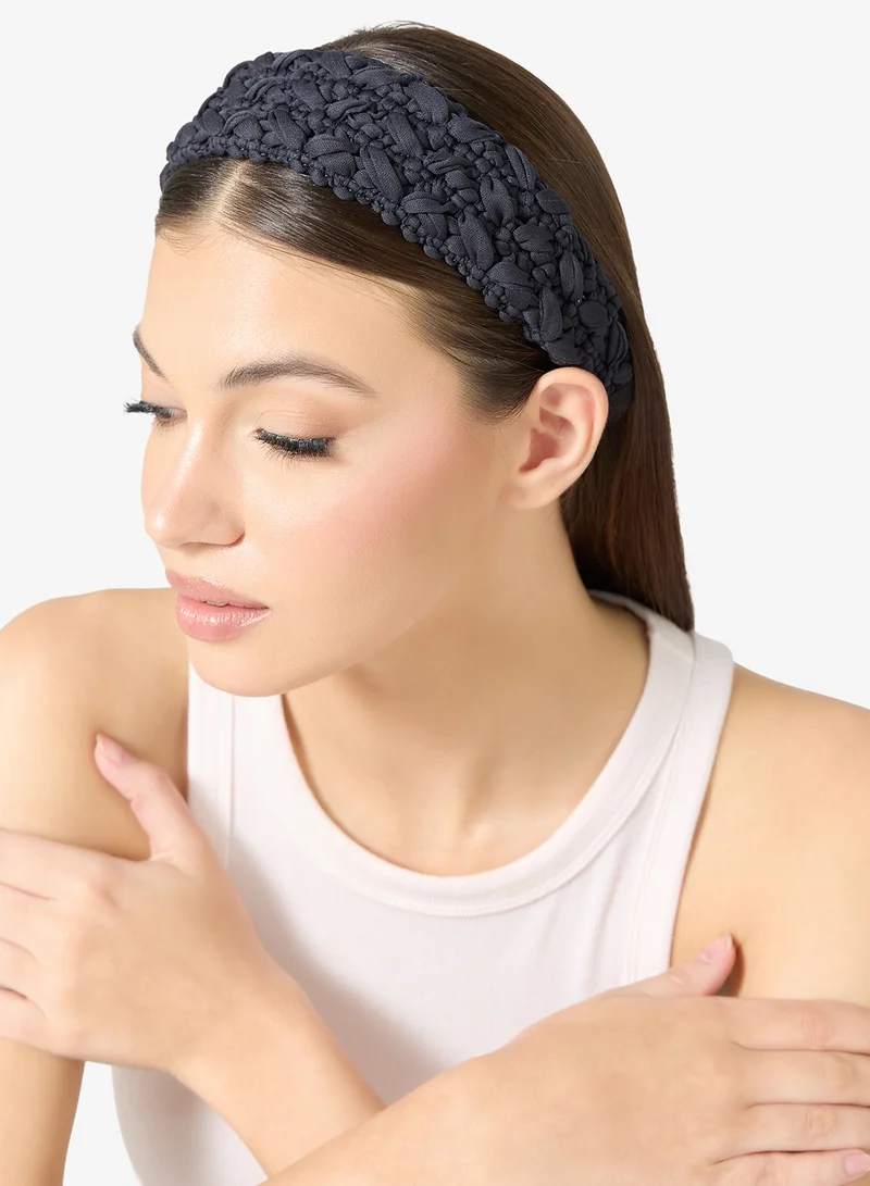 خزانة طوق شعر بنسيج منسوج