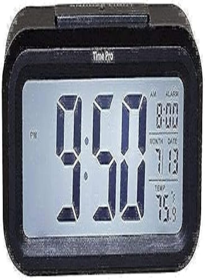 Alarm Clock Luminous Led Electronic Clock Large Screen-black - 035