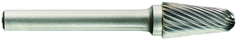 TIVOLY - Set of 10 Carbide Rotary Burrs Ø1/4"- 1/2" - High Performance - Excellent Stability, Strength, and Durability for Machining Most Metals - Cylindrical Shank Ø1/4" - Image 3