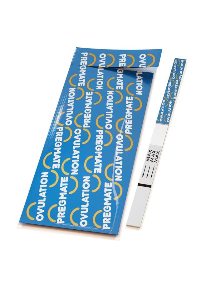 PREGMATE 100 Ovulation LH and 20 Pregnancy HCG Test Strips OPK LH Surge Predictor Kit Combo (100 LH + 20 HCG) - Image 4
