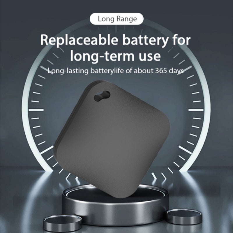 Tracker Device: Black CR3023 Battery 3V BLE 5.2 Wireless 40m Range - High-Performance Real-Time Positioning Long-Lasting 365-Day Battery Life for Kids Pets Valuable Possessions - Image 3