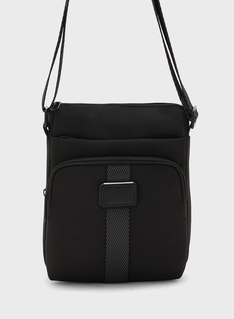 Robert Wood Casual Crossbody Messenger Bag  - Image 1