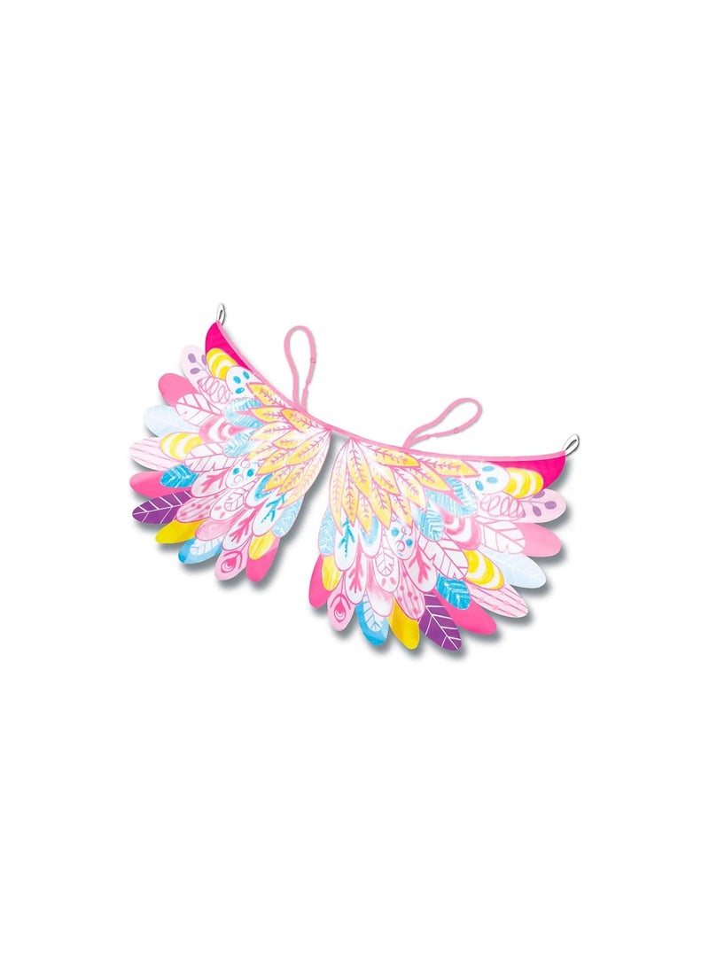 Avenir Avenir Unicorn Dress Up Fun Set – Fantastic Unicorn | DIY Costume with Pre-Printed Wings, Markers, Felt, Plastic Needle, & Headband - Spark the Imagination | 3+ Years - Image 1