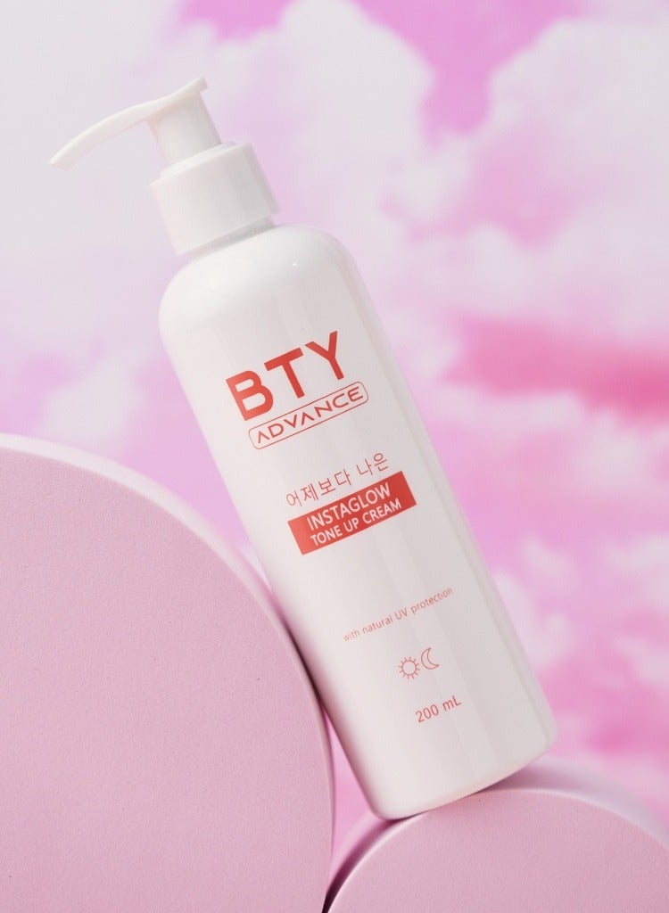 BTY Instaglow Tone Up Cream 200mL - Image 2