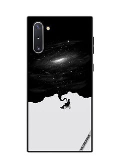 VR CREATIVE Protective Case Cover For Samsung Galaxy Note10 5G Galaxy Abstract Black White Design Multicolour  - Image 1