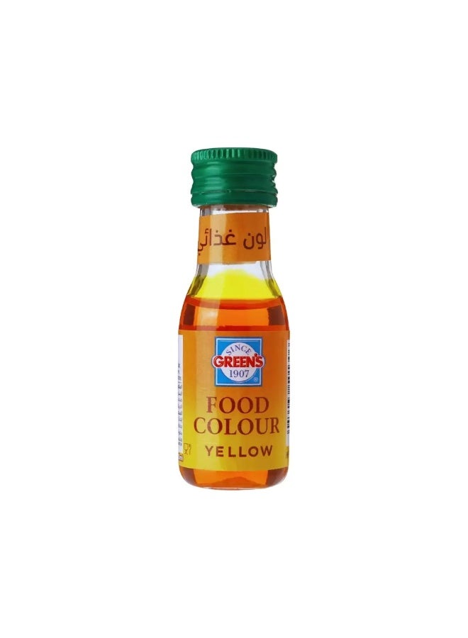 GREEN'S Greens Edible Food Coloring Liquid 28ml- Yellow