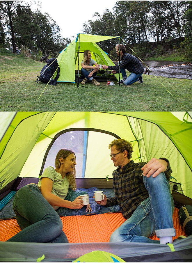 Naturehike - P-Series Aluminum Pole Tent With New Material 210T65D Embossed Design - Image 1