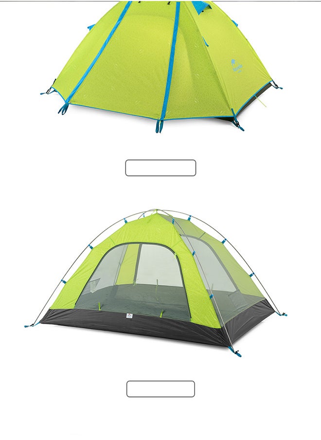 Naturehike - P-Series Aluminum Pole Tent With New Material 210T65D Embossed Design - Image 1
