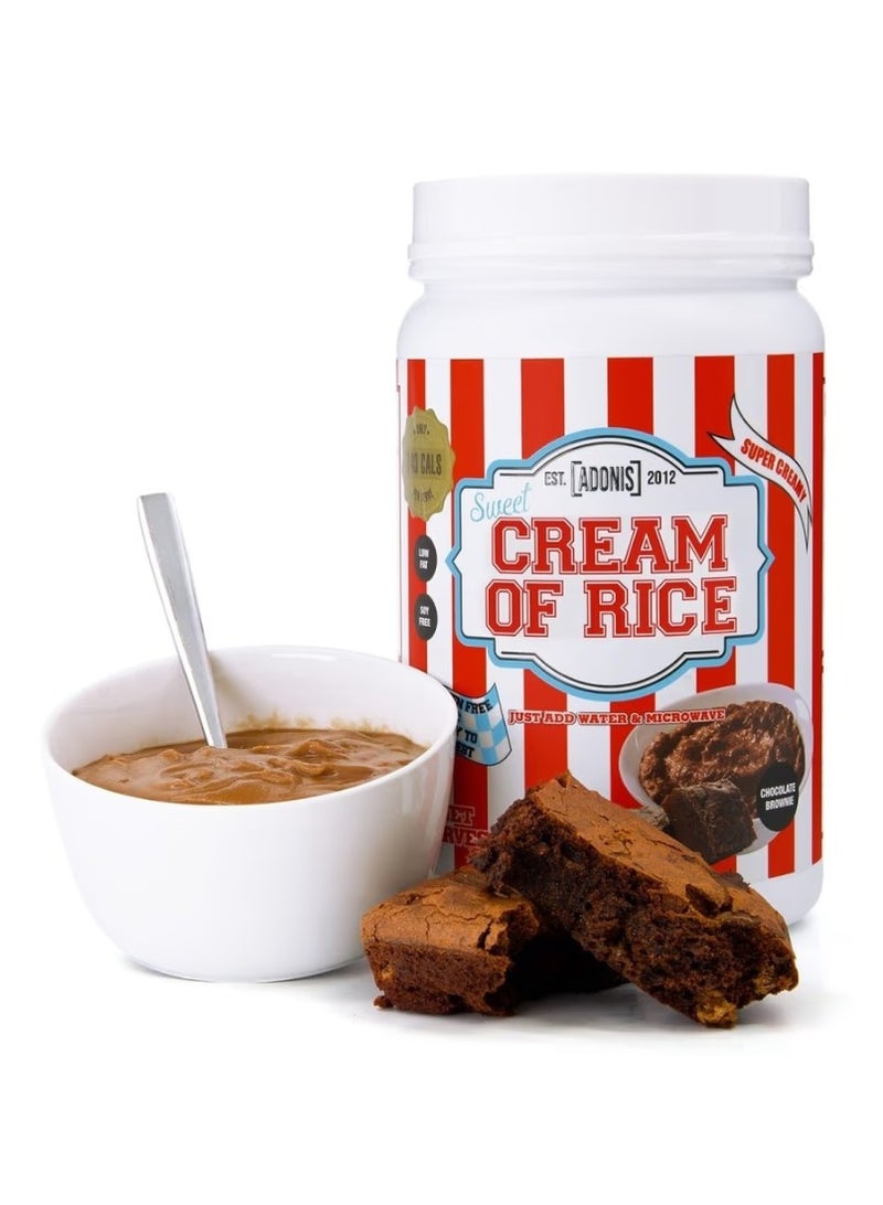 آدونیس كريمة الأرز - براوني الشوكولاتة، ١ كجم | مصدر كربوهيدرات نقي، خالٍ من الغلوتين، قليل الدسم، حلال - Image 2