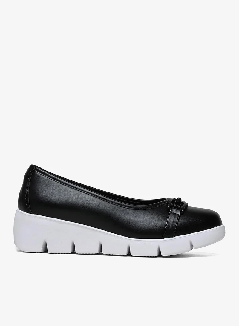Cuple Comfort Ballerina with Bow Accent