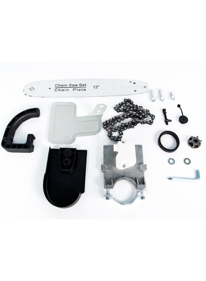 12-inch angle grinder chain saw attachment, chain saw conversion kit, chain saw stand set, chain for angle grinder, angle grinder can be converted into a chainsaw, woodworking power tools - Image 5