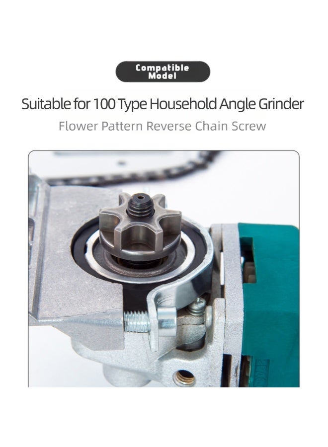 12-inch angle grinder chain saw attachment, chain saw conversion kit, chain saw stand set, chain for angle grinder, angle grinder can be converted into a chainsaw, woodworking power tools - Image 3