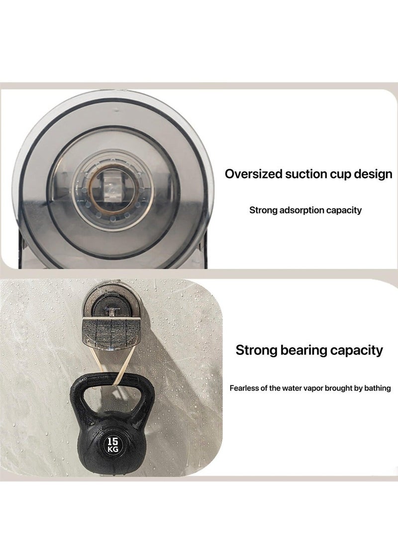 NIBEMINENT Shower Foot Rest for Shaving Legs, 2 Pack No Drilling Non Slip Suction Cup Rest, Stool Legs Assist, Stand Inside Shower, Women & Back Pain Sufferers  - Image 3