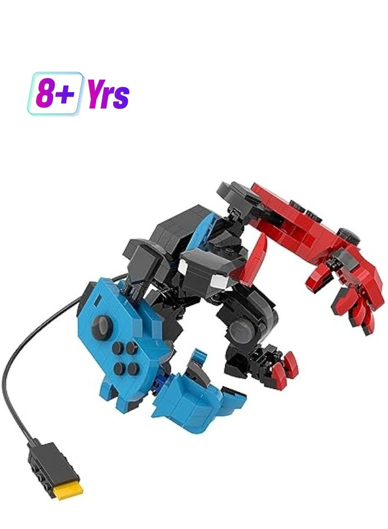 Game controller mecha robot assembly kit, deformation quick response set collection mecha toy suitable for children and adults (418 pieces)  - Image 1