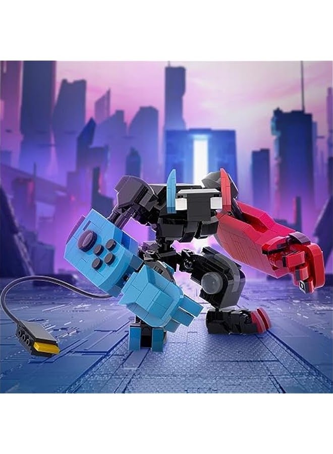 Game controller mecha robot assembly kit, deformation quick response set collection mecha toy suitable for children and adults (418 pieces)  - Image 2