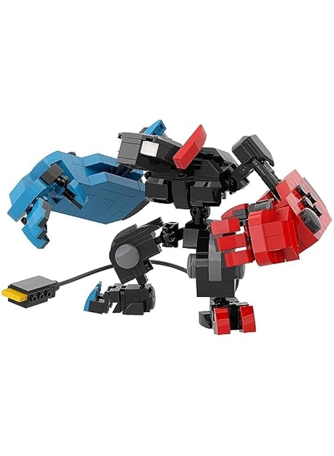 Game controller mecha robot assembly kit, deformation quick response set collection mecha toy suitable for children and adults (418 pieces)  - Image 3