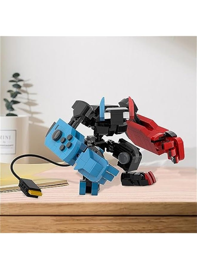 Game controller mecha robot assembly kit, deformation quick response set collection mecha toy suitable for children and adults (418 pieces)  - Image 5