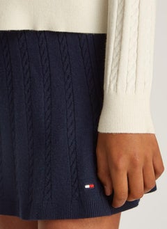 TOMMY HILFIGER Kids Wrap Mini Skirt  - Image 3