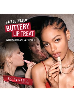 RIMMEL LONDON Oh My Gloss Butter Me Up Lip Butter Balm - 002 - Bubble Gum, 15ml  - Image 5