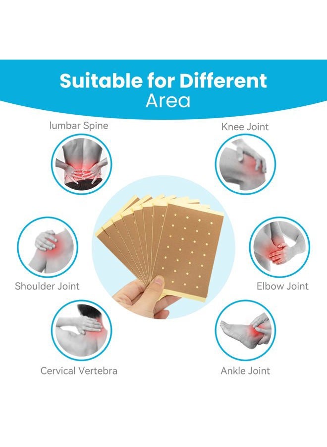 Sumifun Tiger Patches - 32 Counts Chinese Red Tiger Back Patch Ultra Strength Heat Patches for Muscle Joint of Knee Shoulder Neck 4 Packs 8 Each - Image 3