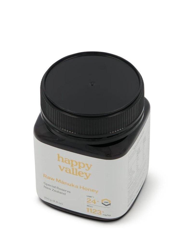 Happy Valley - Happy Valley Manuka Honey UMF 24+ MGO 1123+ Authentic Raw Honey from New Zealand 250gm - Image 1