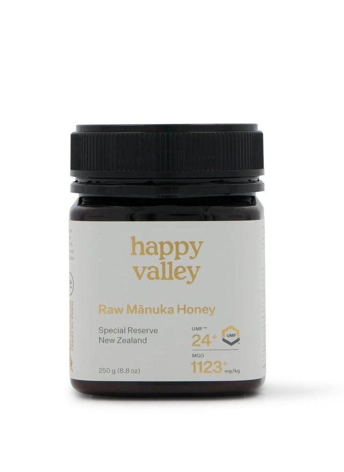 Happy Valley - Happy Valley Manuka Honey UMF 24+ MGO 1123+ Authentic Raw Honey from New Zealand 250gm - Image 1